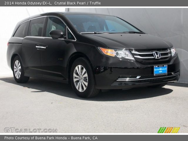 2014 Honda Odyssey EX-L in Crystal Black Pearl