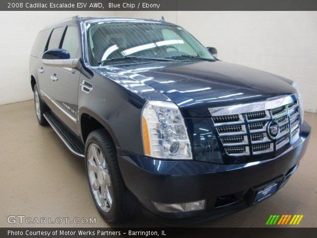 2008 Cadillac Escalade ESV AWD in Blue Chip