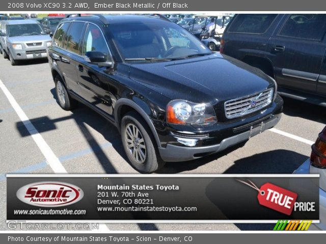 2008 Volvo XC90 3.2 AWD in Ember Black Metallic