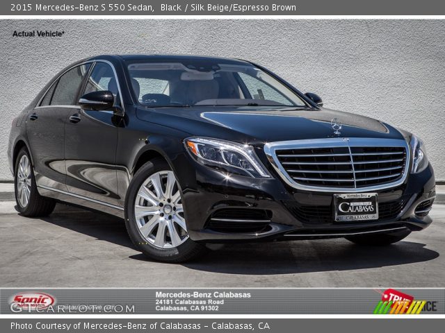 2015 Mercedes-Benz S 550 Sedan in Black