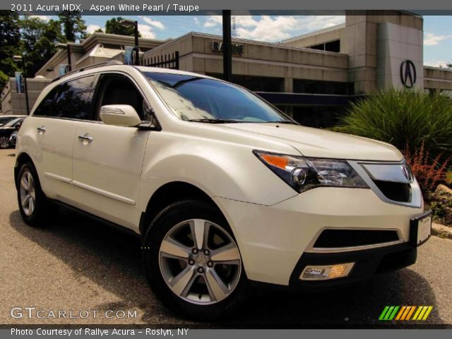 2011 Acura MDX  in Aspen White Pearl