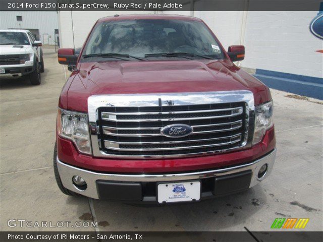 2014 Ford F150 Lariat SuperCrew in Ruby Red