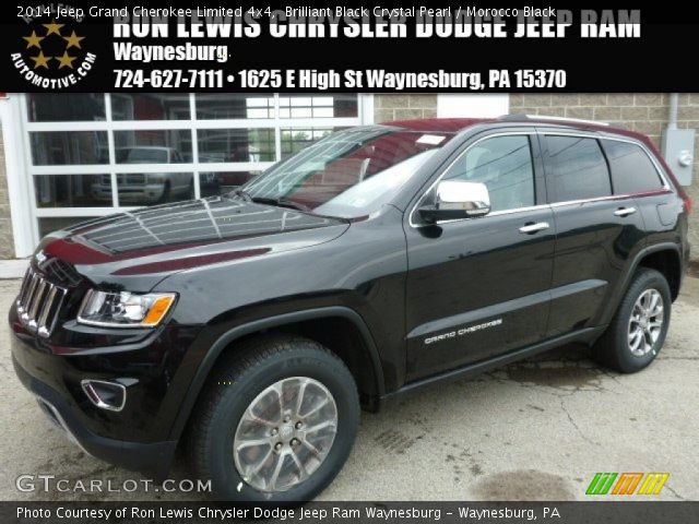 2014 Jeep Grand Cherokee Limited 4x4 in Brilliant Black Crystal Pearl