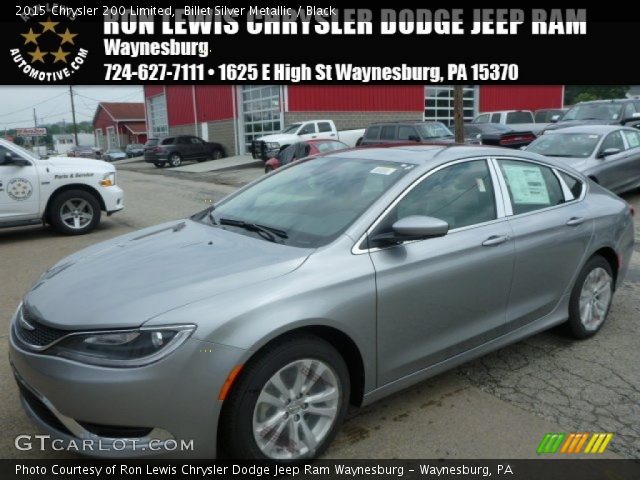 2015 Chrysler 200 Limited in Billet Silver Metallic