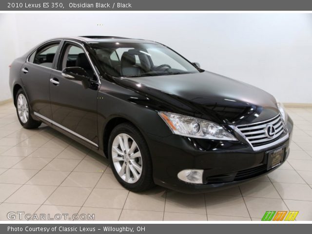 2010 Lexus ES 350 in Obsidian Black