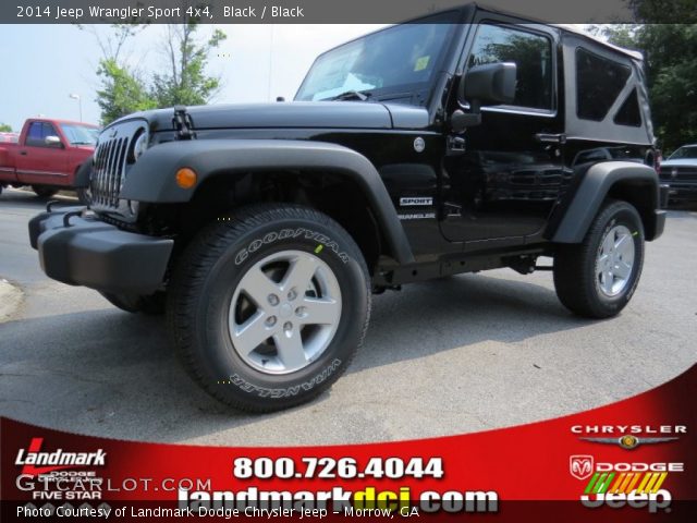 2014 Jeep Wrangler Sport 4x4 in Black