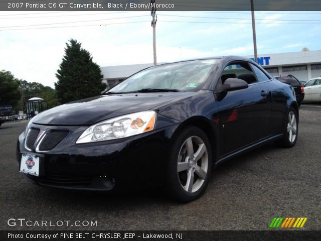 2007 Pontiac G6 GT Convertible in Black