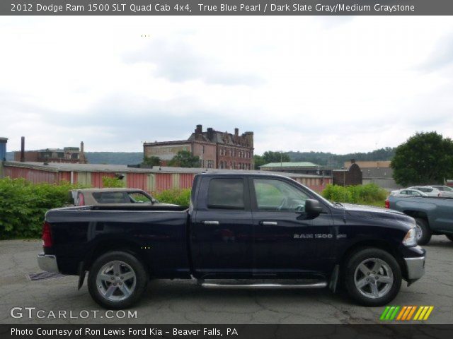 2012 Dodge Ram 1500 SLT Quad Cab 4x4 in True Blue Pearl