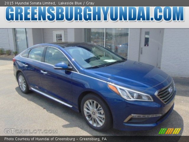 2015 Hyundai Sonata Limited in Lakeside Blue