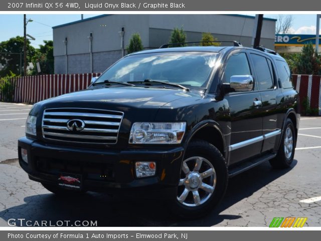 2007 Infiniti QX 56 4WD in Liquid Onyx Black
