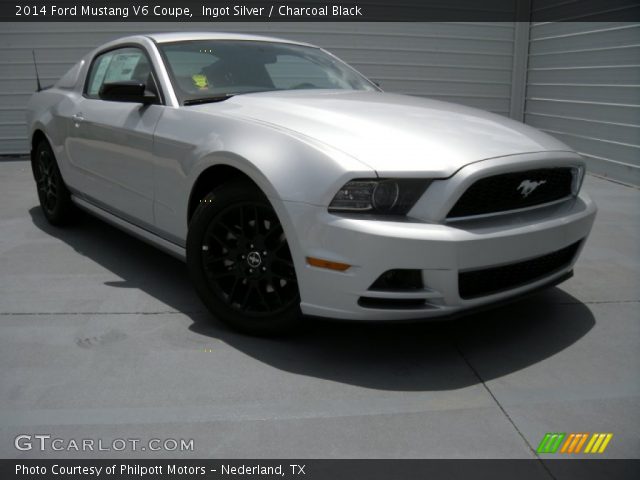 2014 Ford Mustang V6 Coupe in Ingot Silver