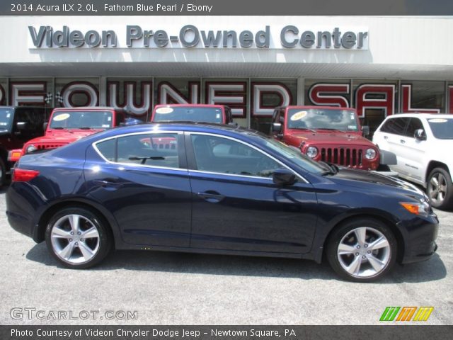 2014 Acura ILX 2.0L in Fathom Blue Pearl