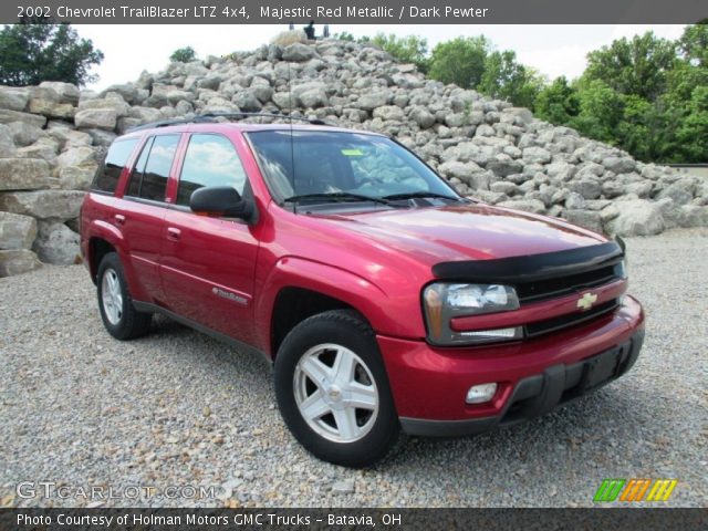 2002 Chevrolet TrailBlazer LTZ 4x4 in Majestic Red Metallic