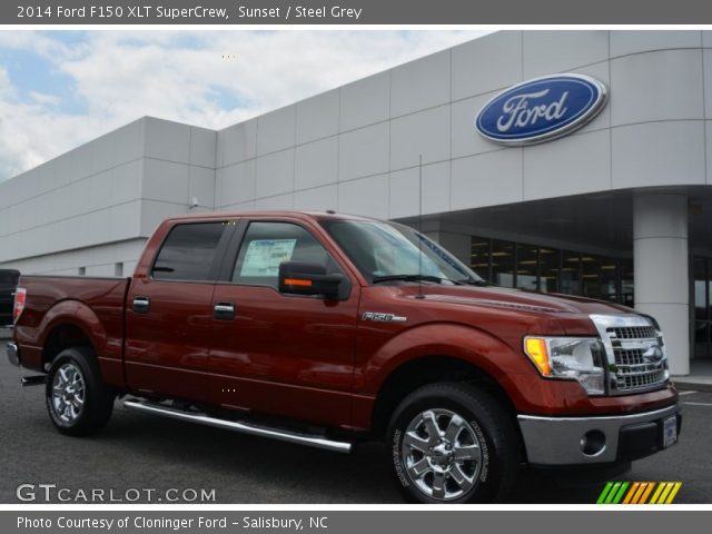2014 Ford F150 XLT SuperCrew in Sunset