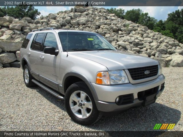 2002 Ford Explorer XLT 4x4 in Silver Birch Metallic