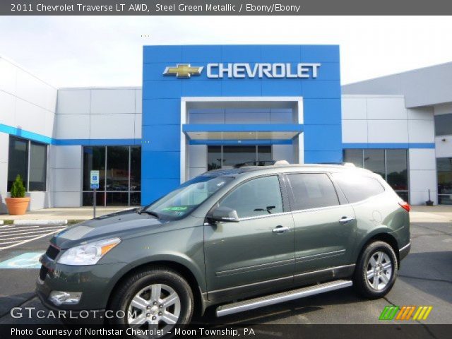 2011 Chevrolet Traverse LT AWD in Steel Green Metallic