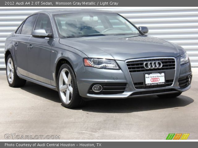 2012 Audi A4 2.0T Sedan in Monsoon Gray Metallic