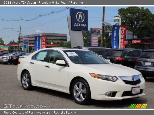 2011 Acura TSX Sedan in Premium White Pearl