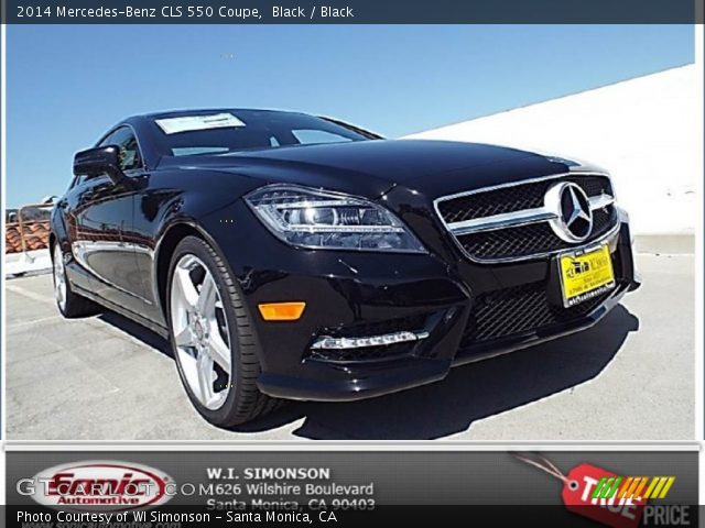 2014 Mercedes-Benz CLS 550 Coupe in Black