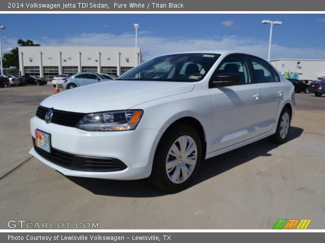 2014 Volkswagen Jetta TDI Sedan in Pure White