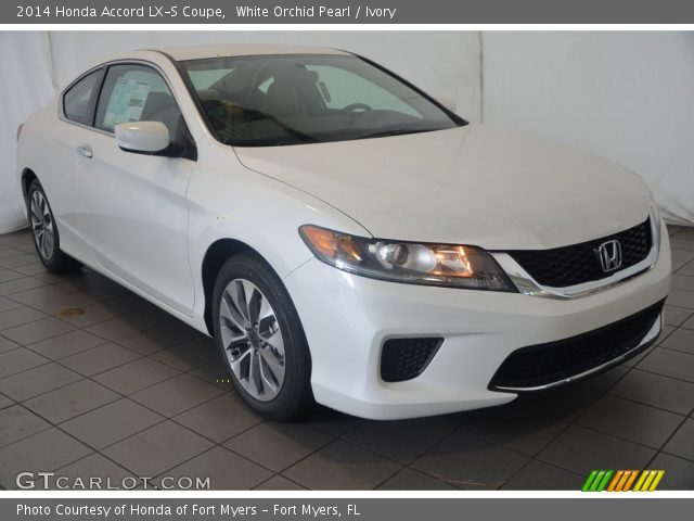 2014 Honda Accord LX-S Coupe in White Orchid Pearl