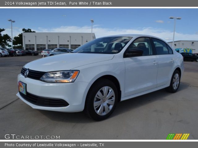 2014 Volkswagen Jetta TDI Sedan in Pure White