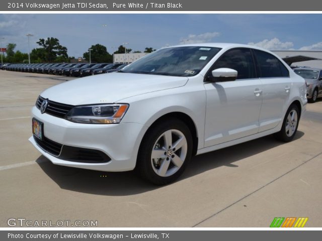 2014 Volkswagen Jetta TDI Sedan in Pure White