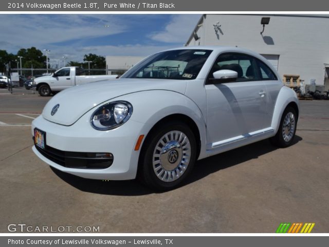 2014 Volkswagen Beetle 1.8T in Pure White