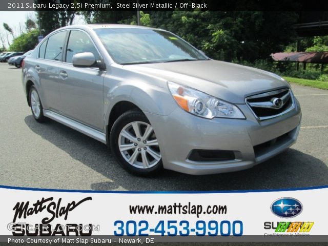 2011 Subaru Legacy 2.5i Premium in Steel Silver Metallic