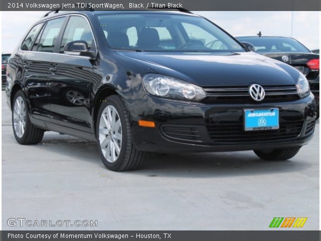 2014 Volkswagen Jetta TDI SportWagen in Black