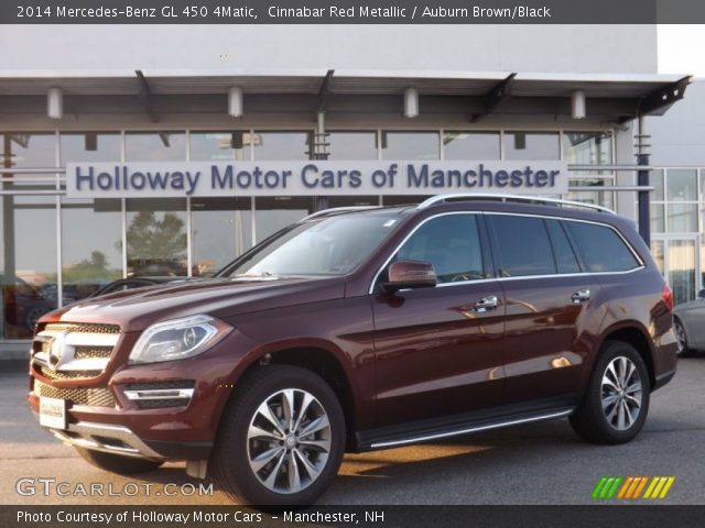 2014 Mercedes-Benz GL 450 4Matic in Cinnabar Red Metallic