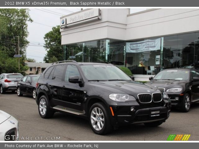 2012 BMW X5 xDrive35i Premium in Black Sapphire Metallic