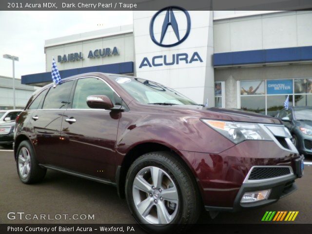 2011 Acura MDX  in Dark Cherry Pearl