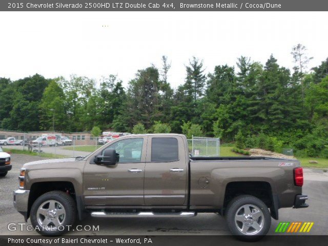 2015 Chevrolet Silverado 2500HD LTZ Double Cab 4x4 in Brownstone Metallic