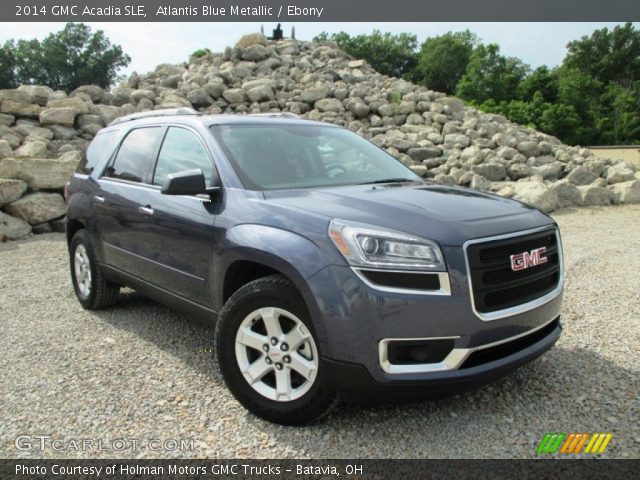 2014 GMC Acadia SLE in Atlantis Blue Metallic