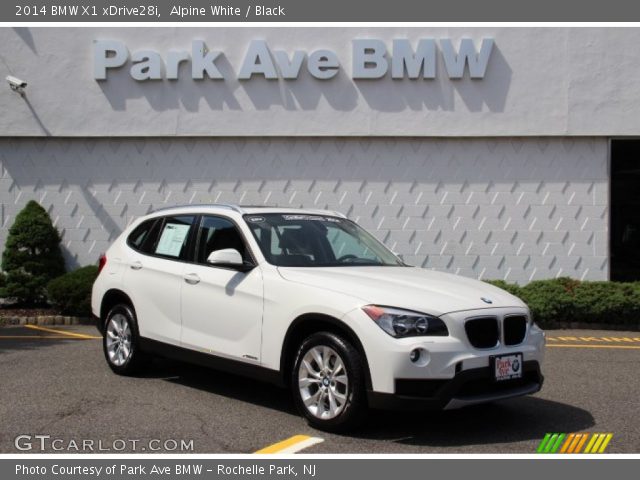 2014 BMW X1 xDrive28i in Alpine White