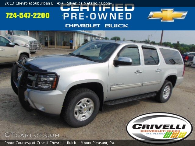 2013 Chevrolet Suburban LT 4x4 in Silver Ice Metallic