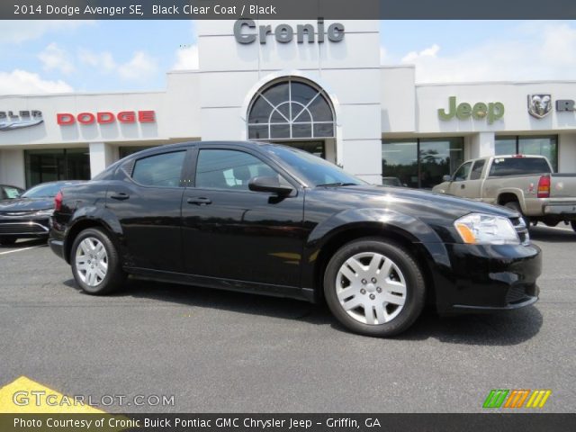 2014 Dodge Avenger SE in Black Clear Coat
