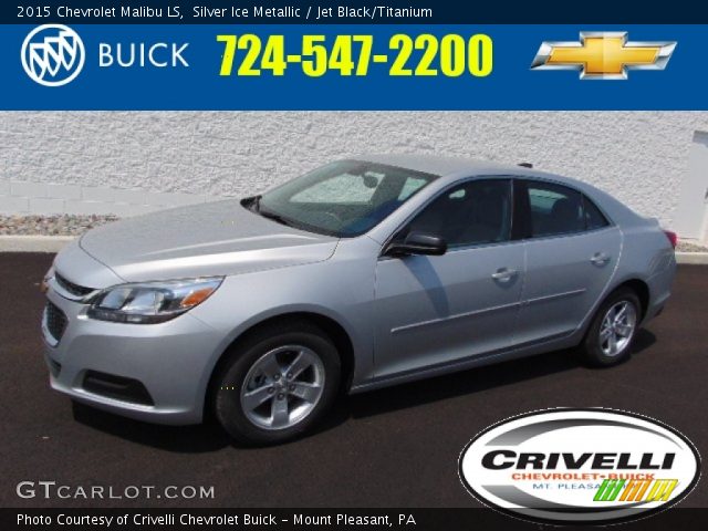 2015 Chevrolet Malibu LS in Silver Ice Metallic