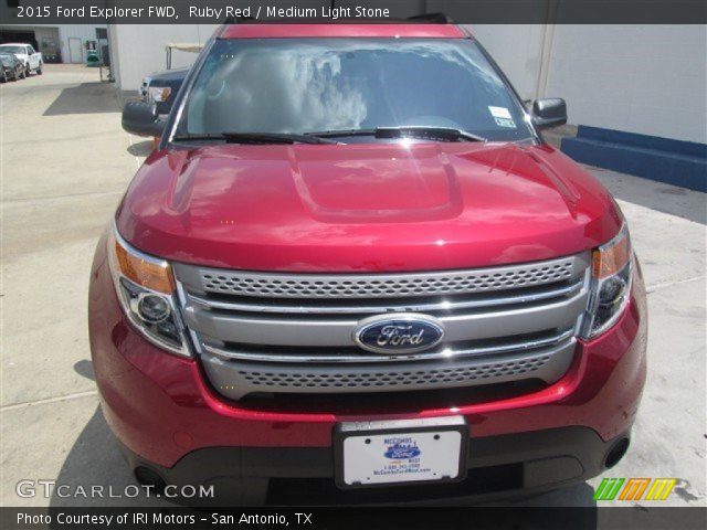 2015 Ford Explorer FWD in Ruby Red