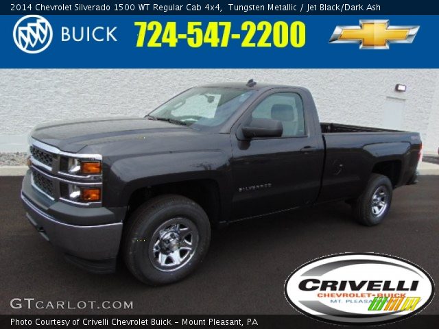 2014 Chevrolet Silverado 1500 WT Regular Cab 4x4 in Tungsten Metallic