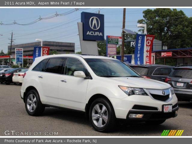 2011 Acura MDX  in Aspen White Pearl