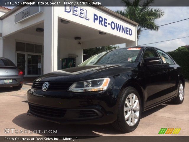 2011 Volkswagen Jetta SE Sedan in Black