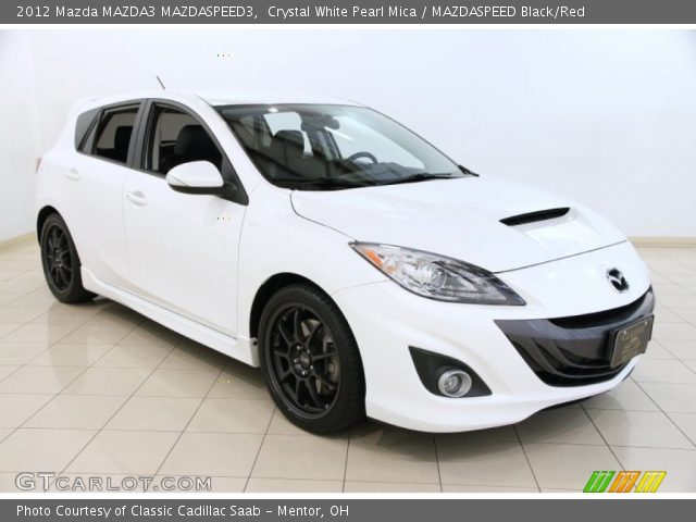 2012 Mazda MAZDA3 MAZDASPEED3 in Crystal White Pearl Mica