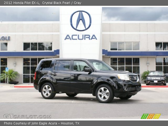 2012 Honda Pilot EX-L in Crystal Black Pearl
