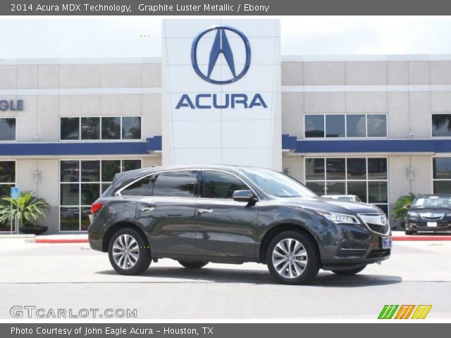 2014 Acura MDX Technology in Graphite Luster Metallic