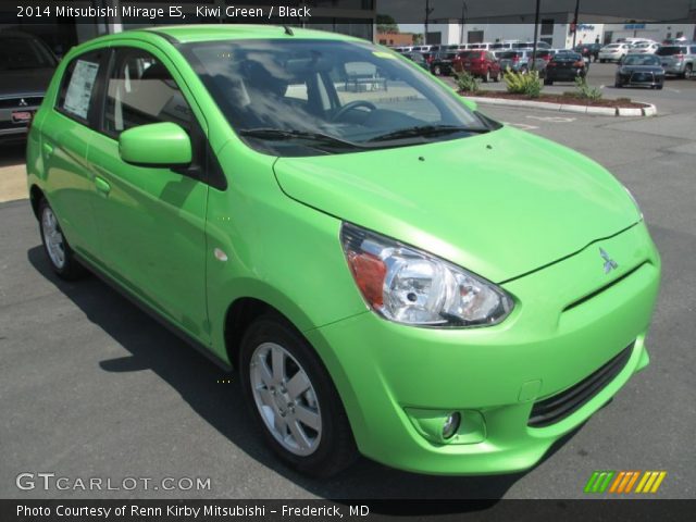 2014 Mitsubishi Mirage ES in Kiwi Green