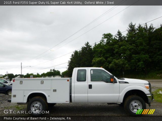 2015 Ford F350 Super Duty XL Super Cab 4x4 Utility in Oxford White