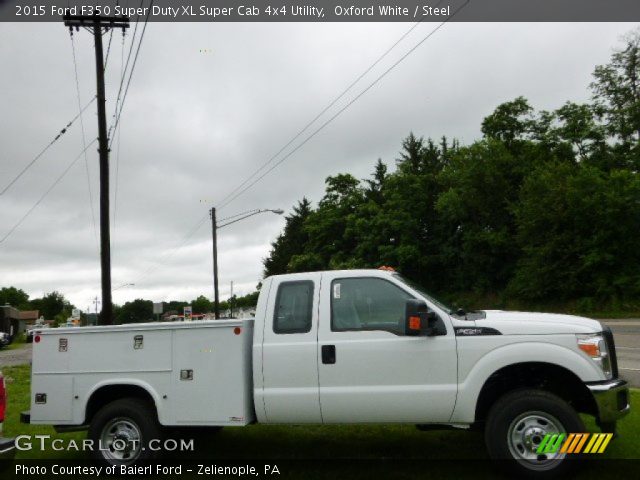 2015 Ford F350 Super Duty XL Super Cab 4x4 Utility in Oxford White