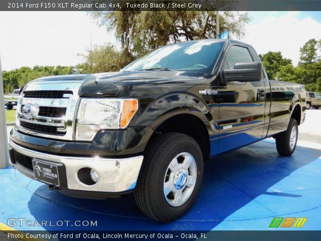 2014 Ford F150 XLT Regular Cab 4x4 in Tuxedo Black